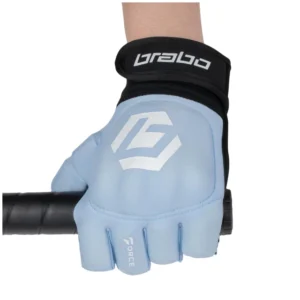 GUANTE BRABO FORCE PLAYER PRO MANO IZQUIERDA CELESTE