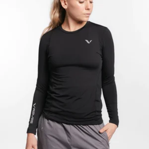 REMERA TERMICA SPEED REVES NEGRA