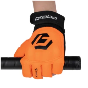 GUANTE BRABO FORCE PLAYER PRO MANO IZQUIERDA NARANJA